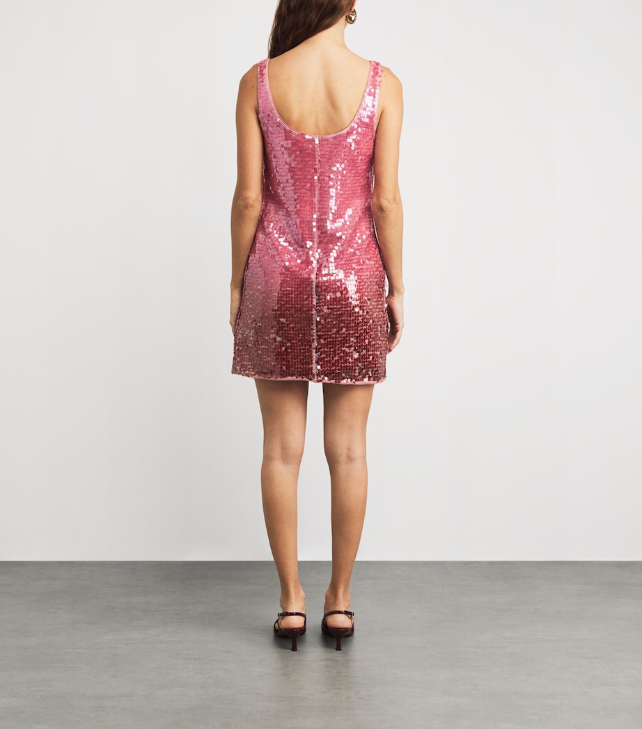 Sequinned Alayna Mini Dress SORBET SEQUIN Image 4