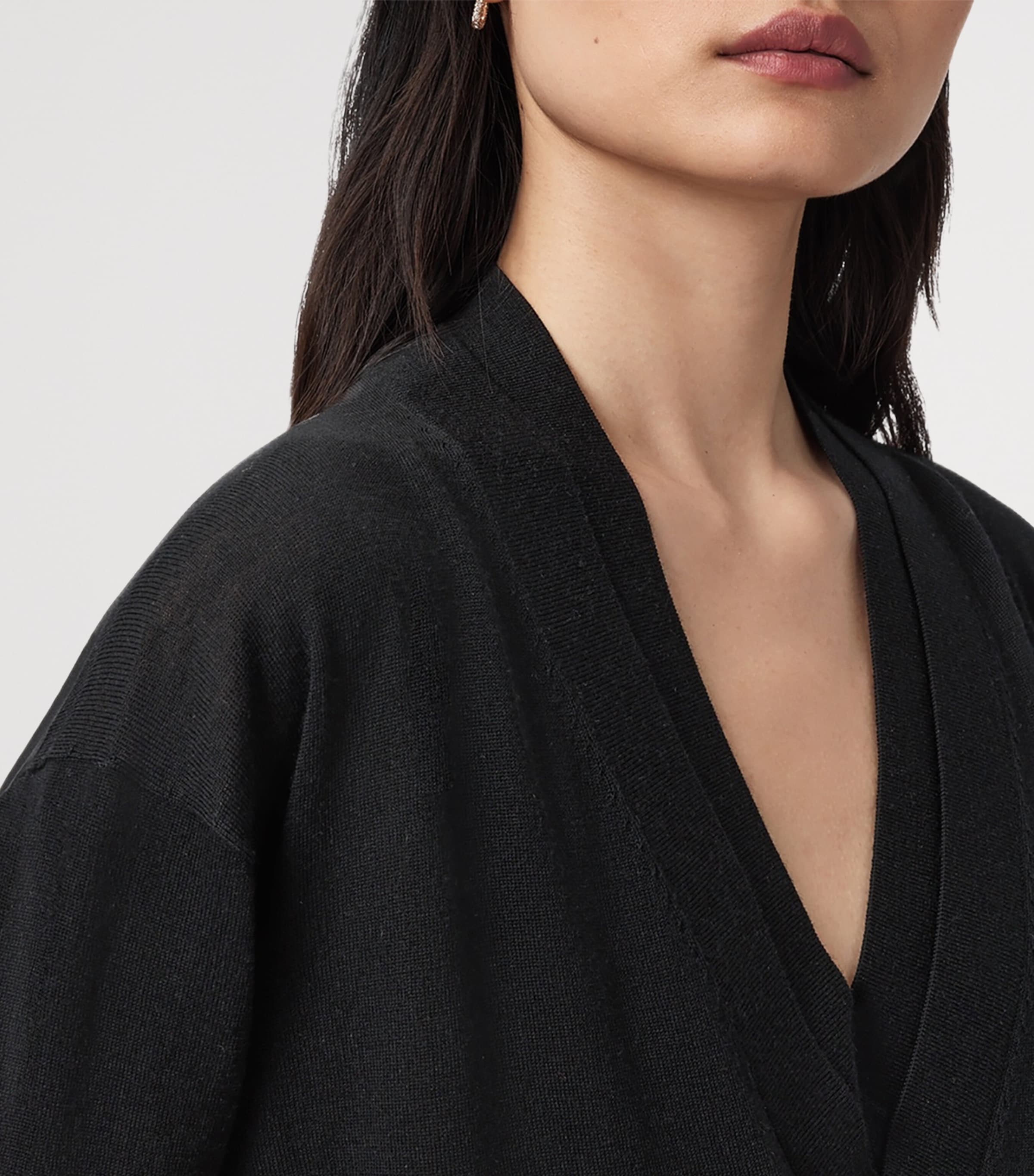 Wool Bern Sweater BLACK Image 6