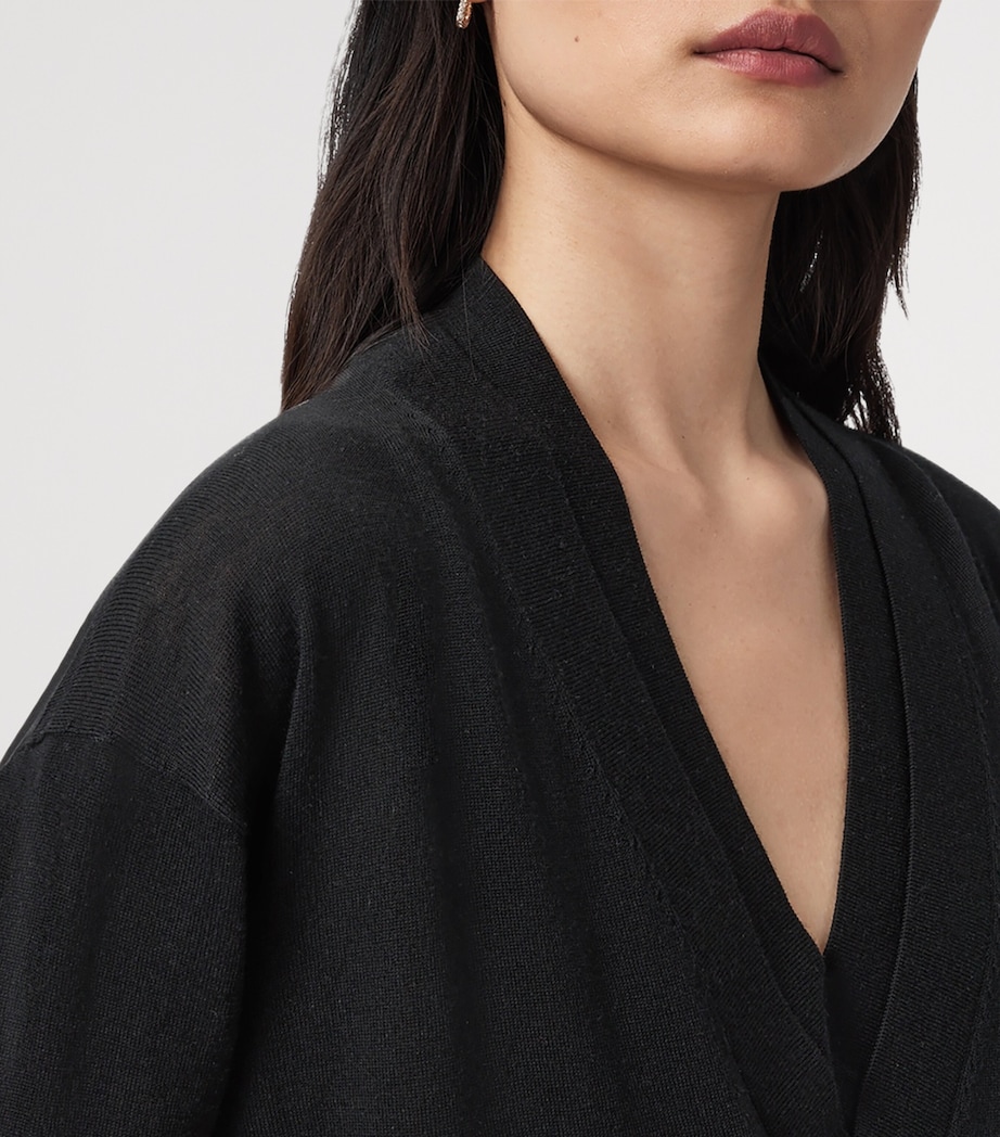 Wool Bern Sweater BLACK Image 6