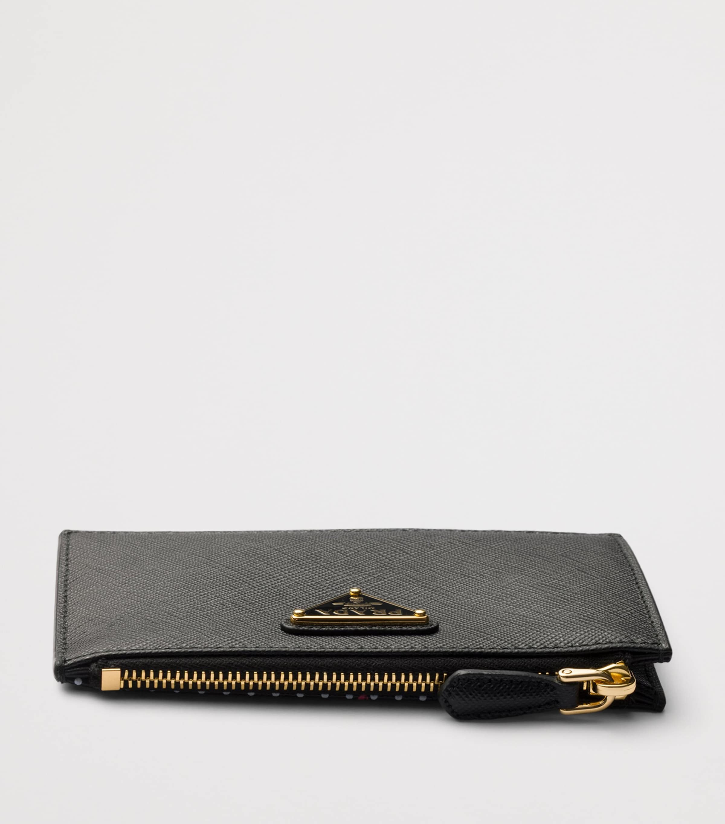 Saffiano Leather Zip Card Holder F0002 Image 2