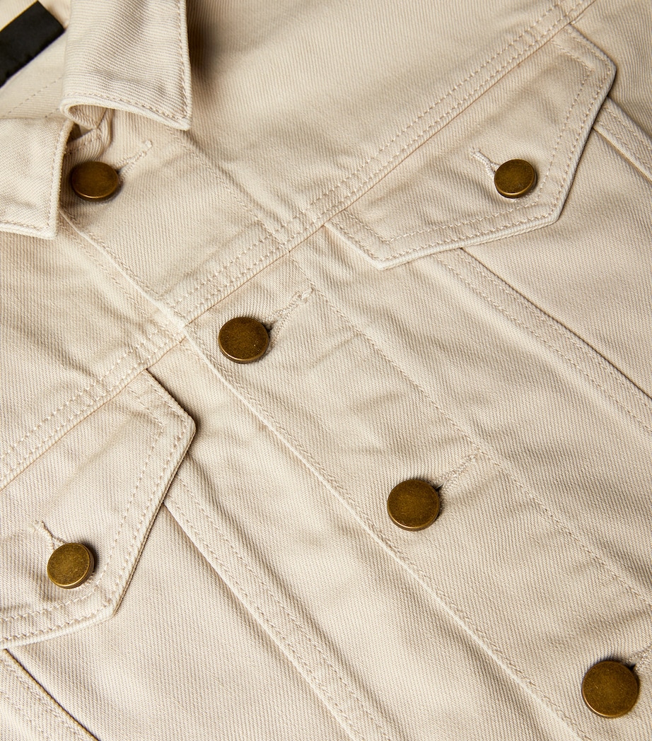 Logo-Patch Denim Jacket (2-16 Years) SILVER CLOUD Image 4