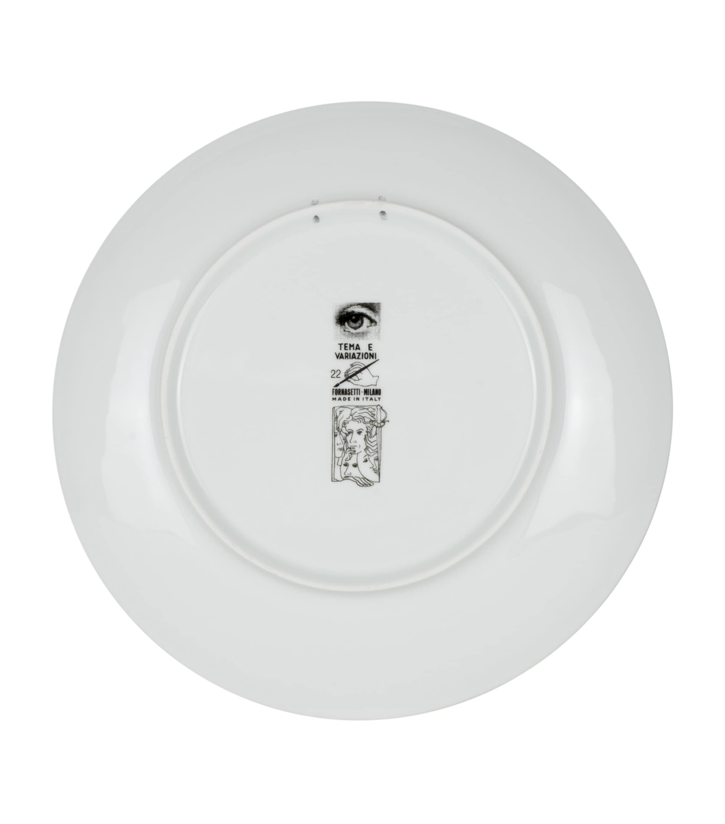 Fornasetti Tema e Variazioni No. 22 Wall Plate (26cm) Image 2