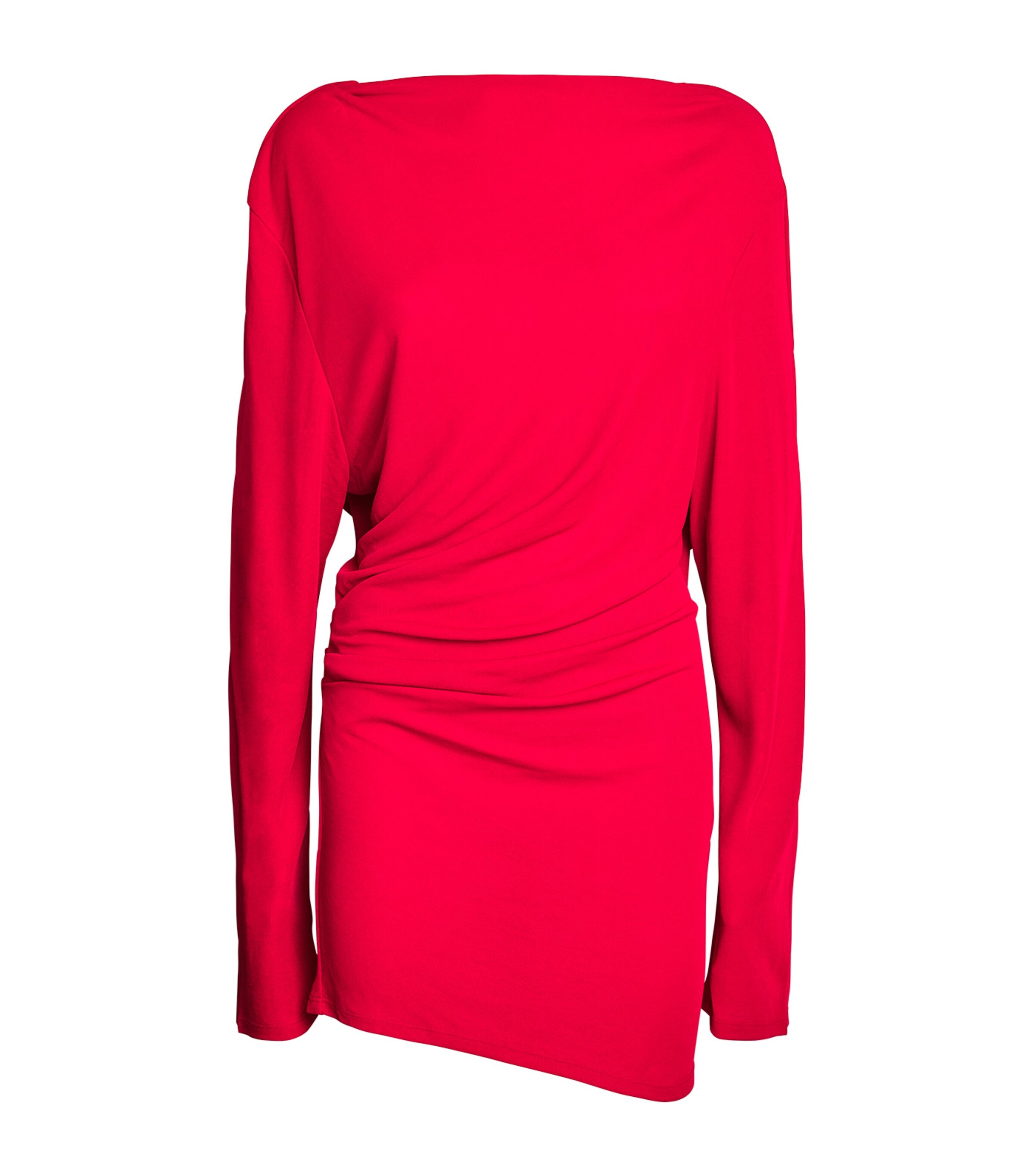 Jacquemus Womens Jersey The Croisière Mini Dress Red Image 1
