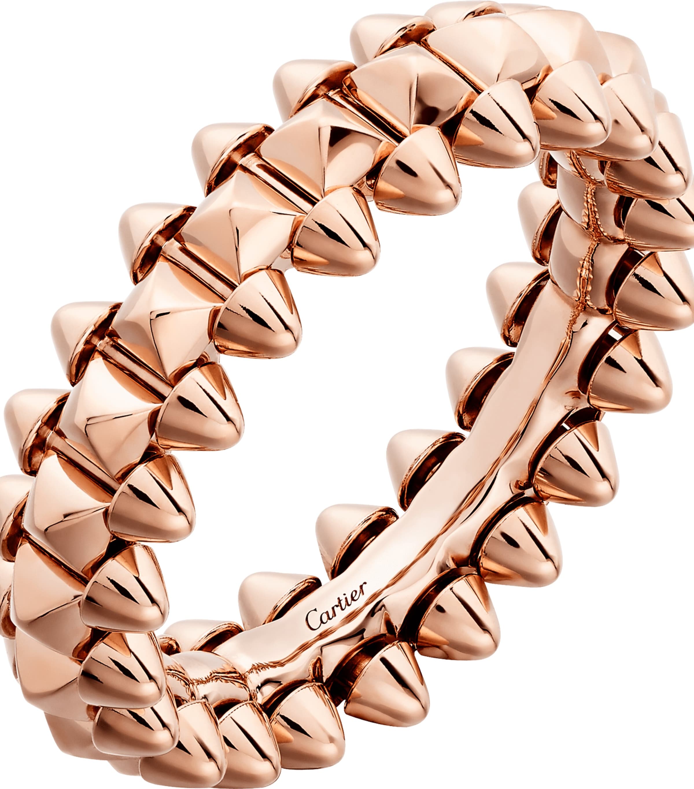 Small Clash de Cartier Ring ROSE GOLD Image 3