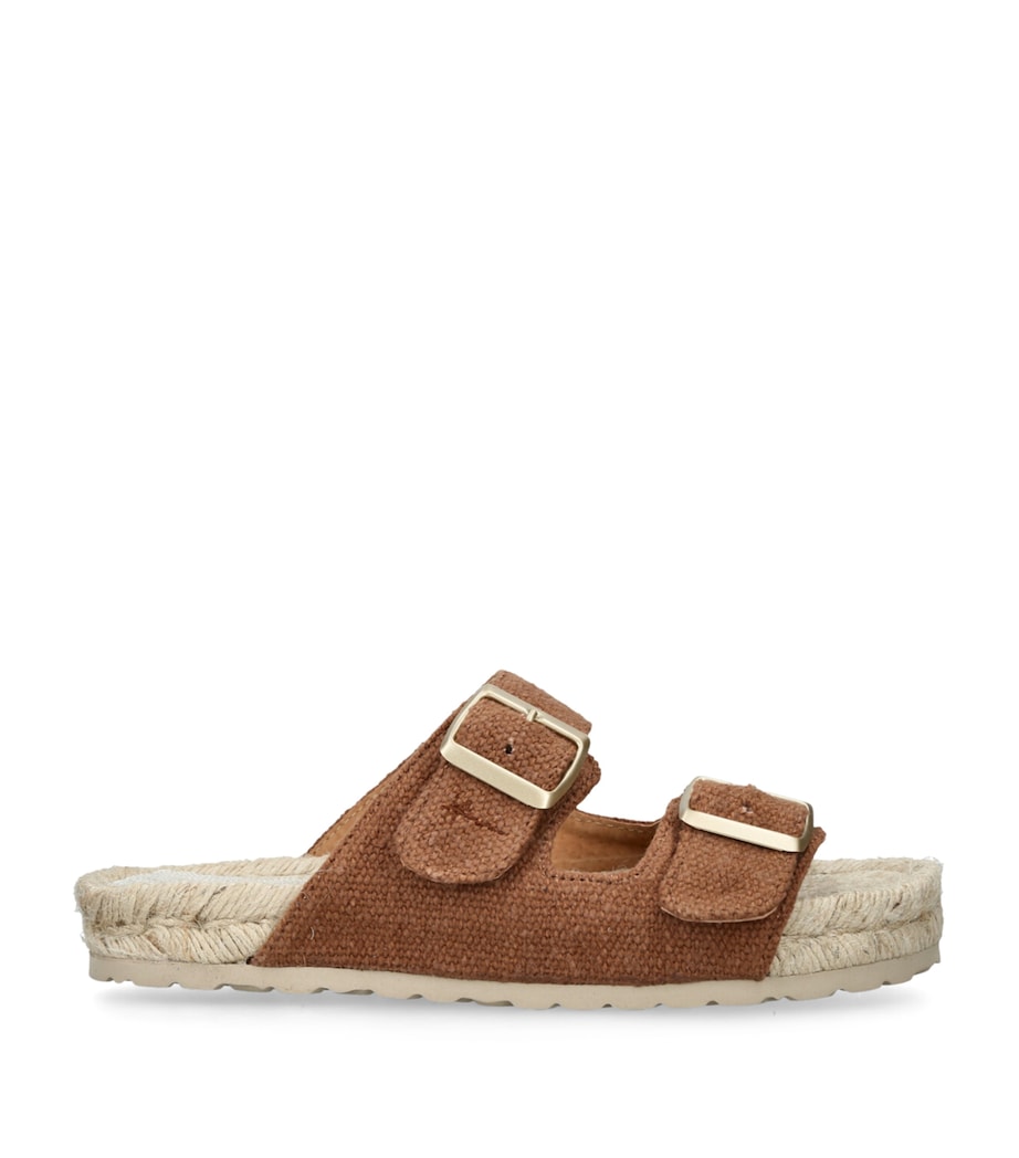 Manebi Hamptons Nordic Sandals Rust Image 1
