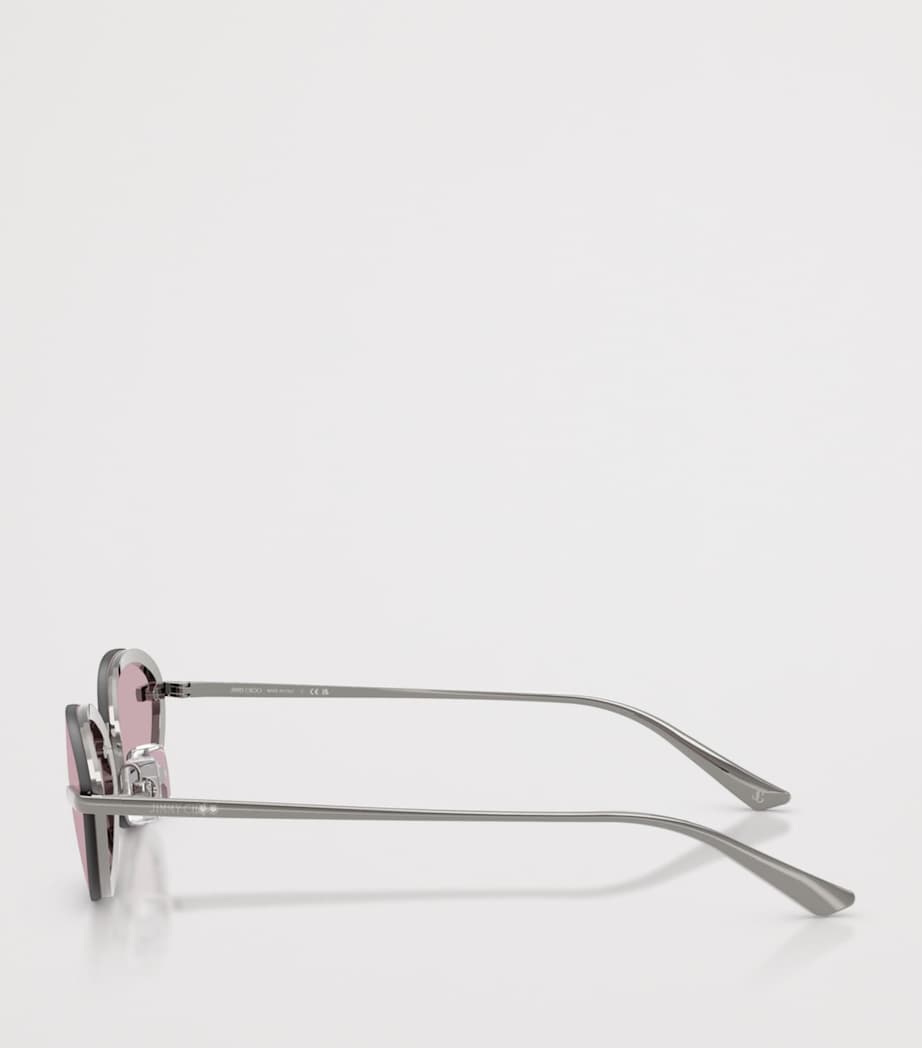 Jimmy Choo Oval Sunglasses Image 3