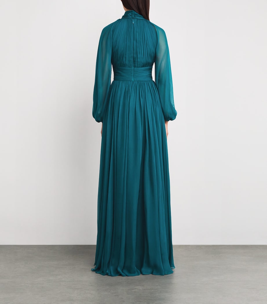 Silk Draped Gown 194916 PACIFIC Image 3