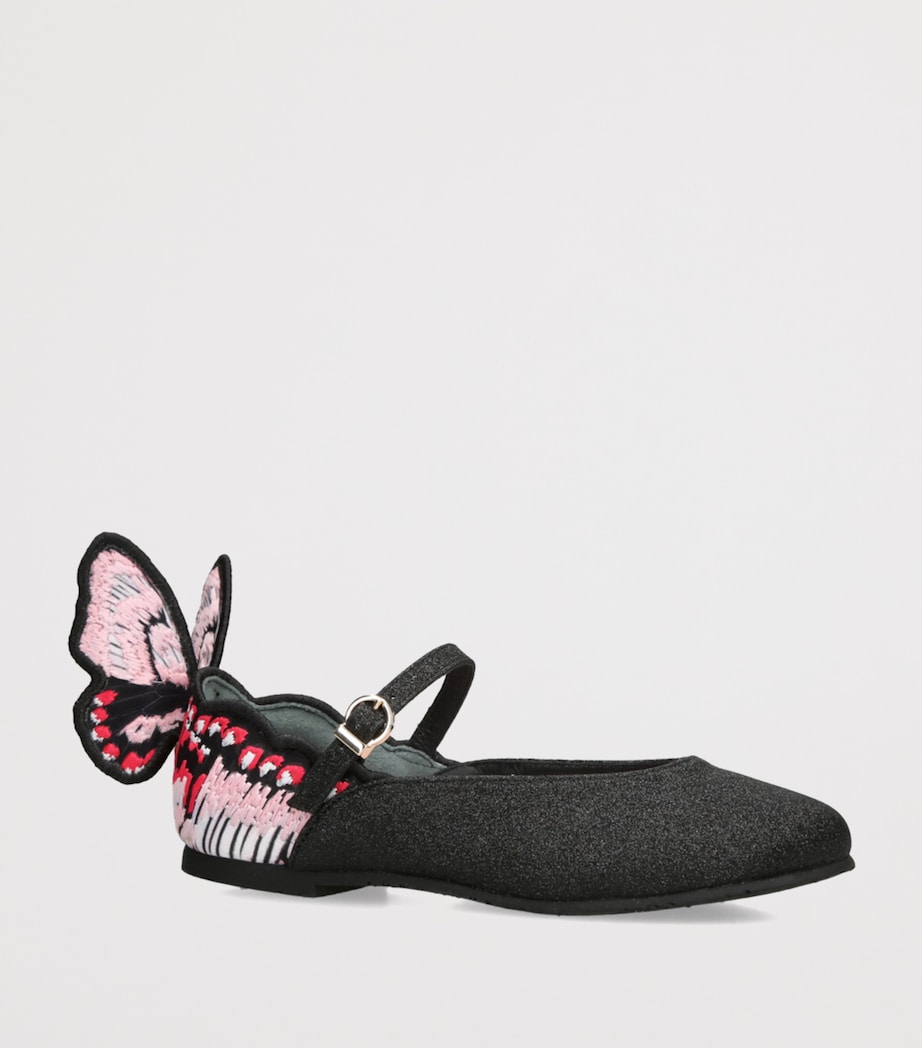 Glittered Chiara Ballet Flats BLACK/COMB Image 3