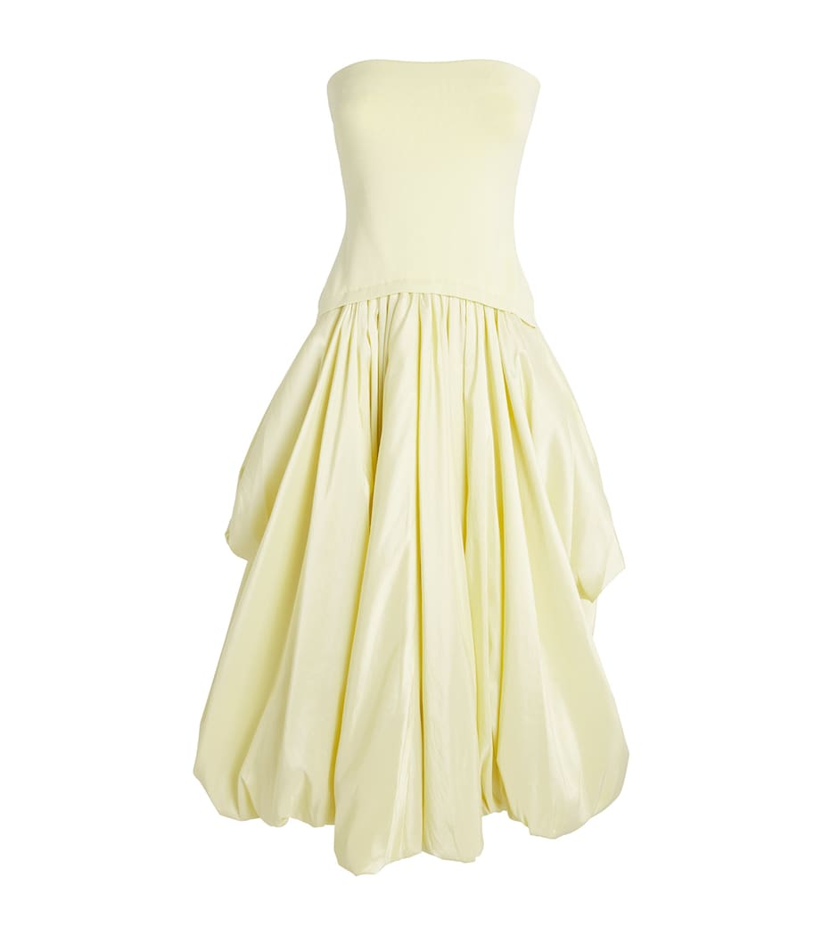 Strapless Izzy Midi Dress SUNGLOW Image 1