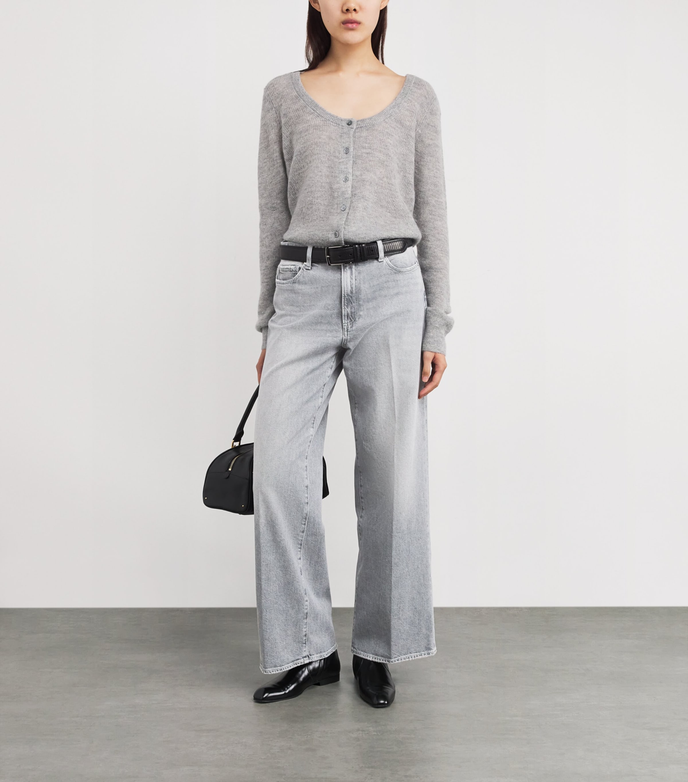 Anessa Wide-Leg Jeans SMOKESCREEN GREY Image 2