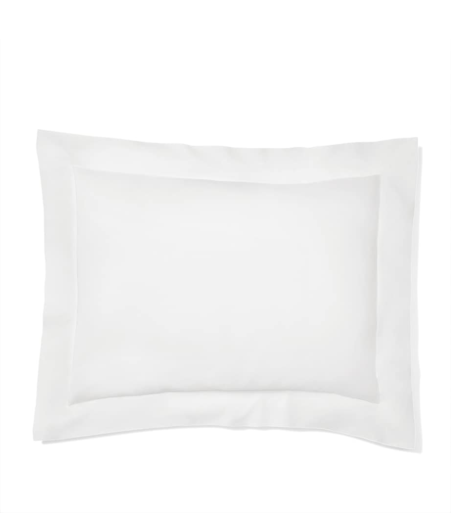 Egyptian Cotton Paradise Oxford Pillowcase (50cm x 75cm) WHITE Image 1
