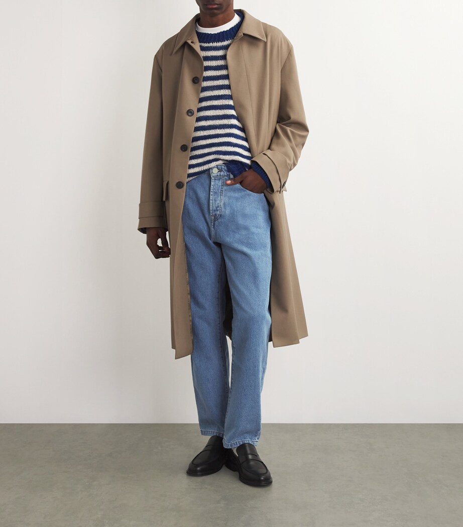 Cotton Straight Leg Jeans 462 DENIM BLUE Image 2