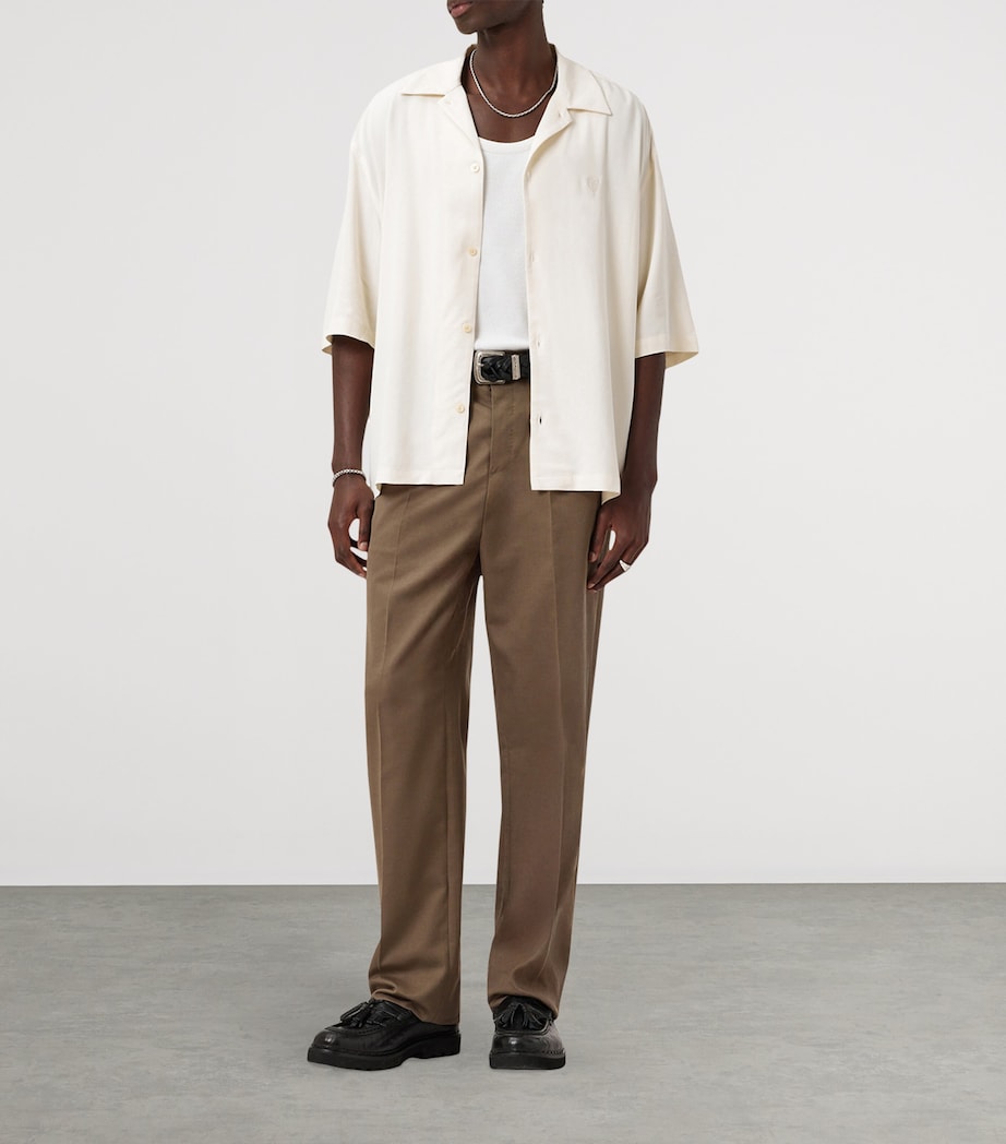 Embroidered Rialto Shirt JETSTREAM WHITE Image 2