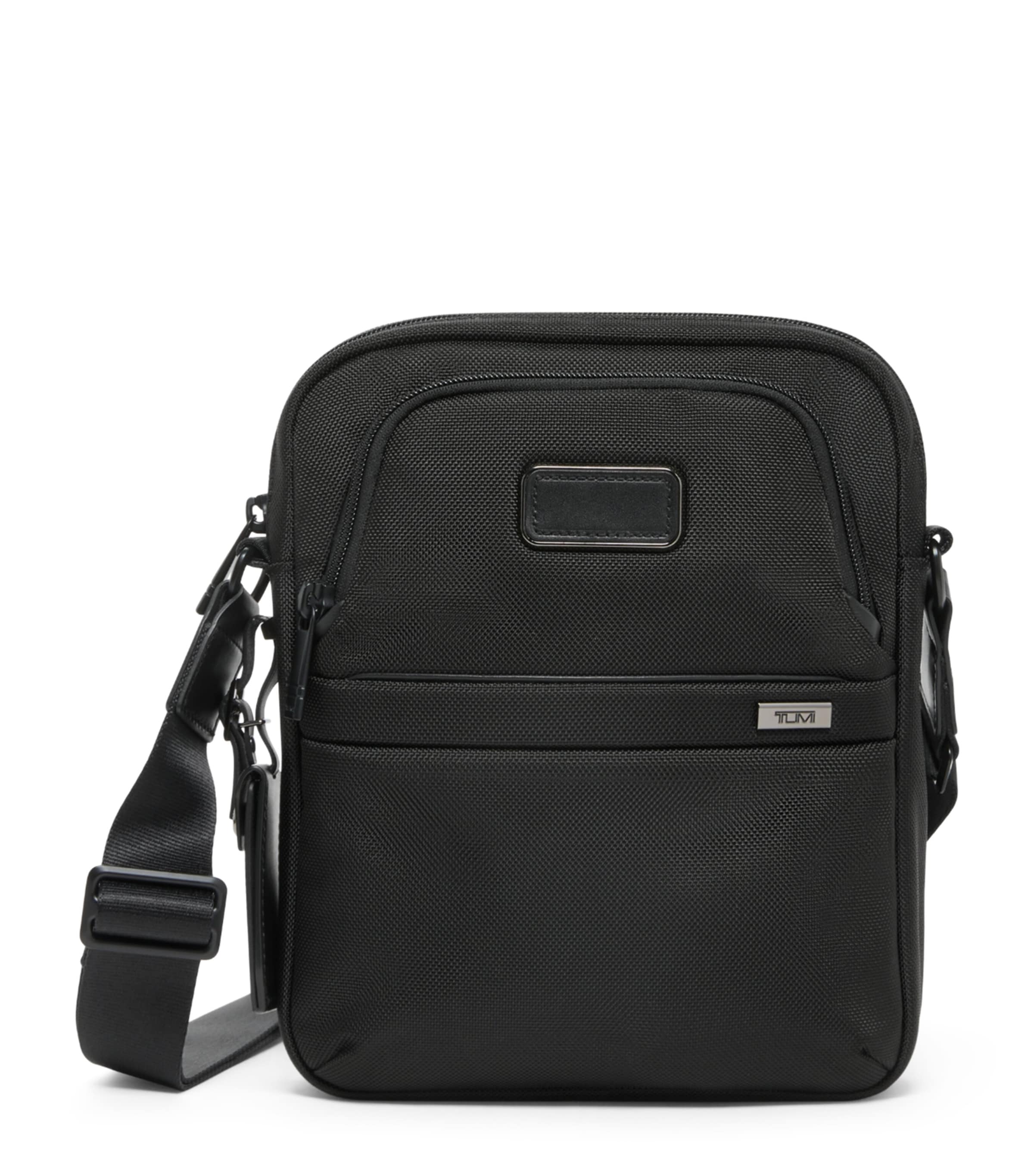 Tumi Medium Alpha 4 Cross-Body Bag Black Image 1