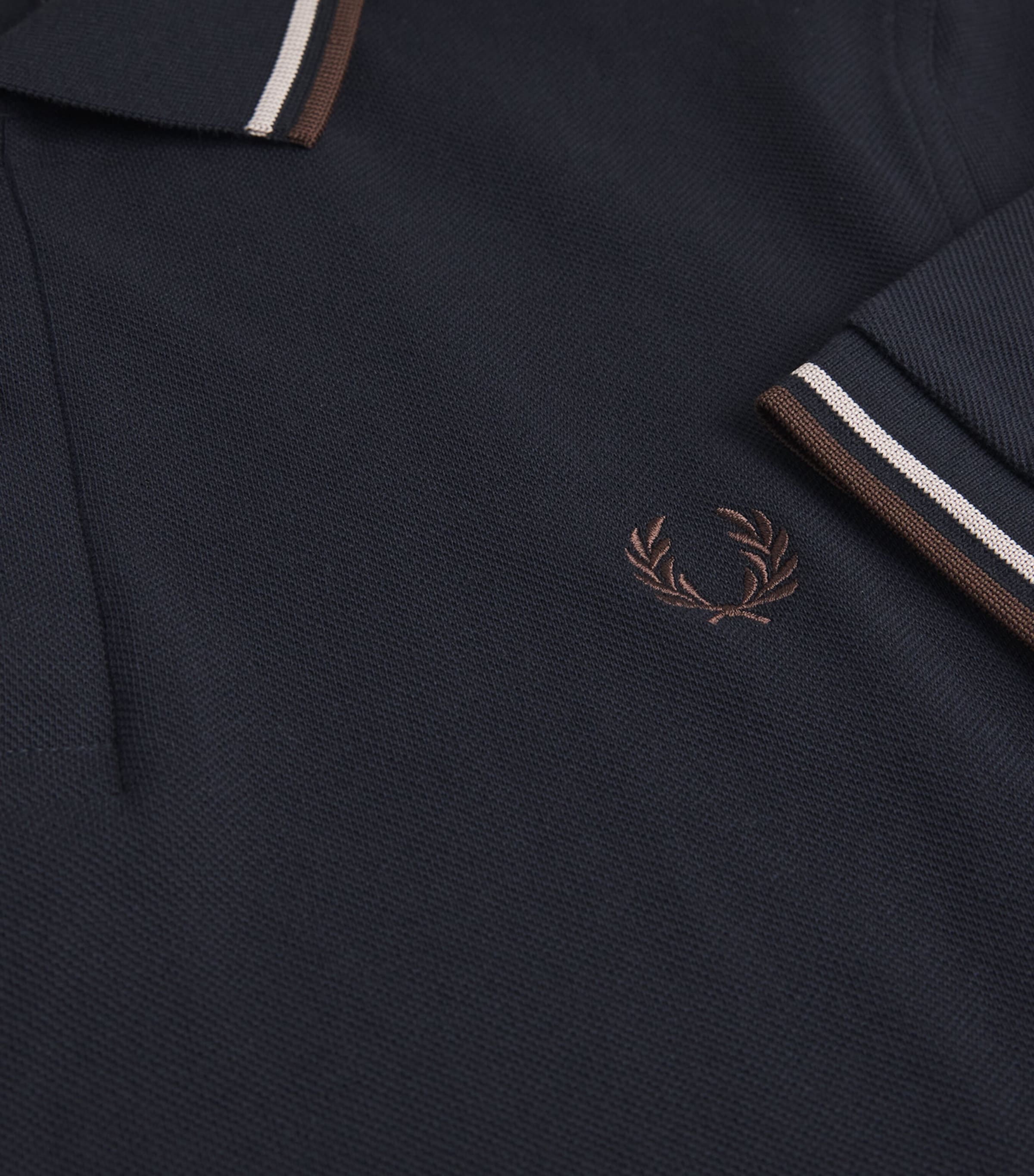 Twin Tipped Polo Shirt 52A NAVY/WOAT/BNTOB Image 5