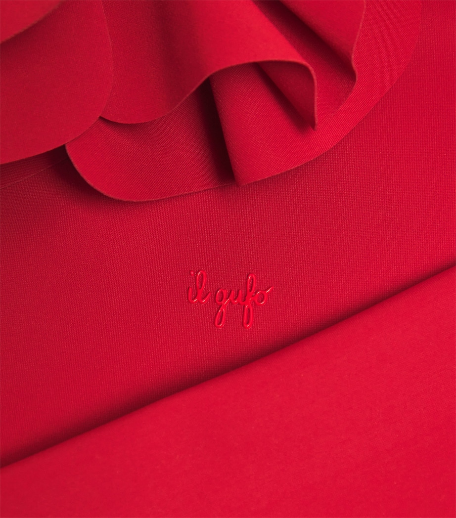 Ruffled-Collar Dress (2-14 Years) 377CHRISTMAS RED Image 3