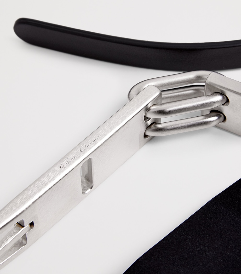 Rick Owens Leather Tongue Belt Image 5