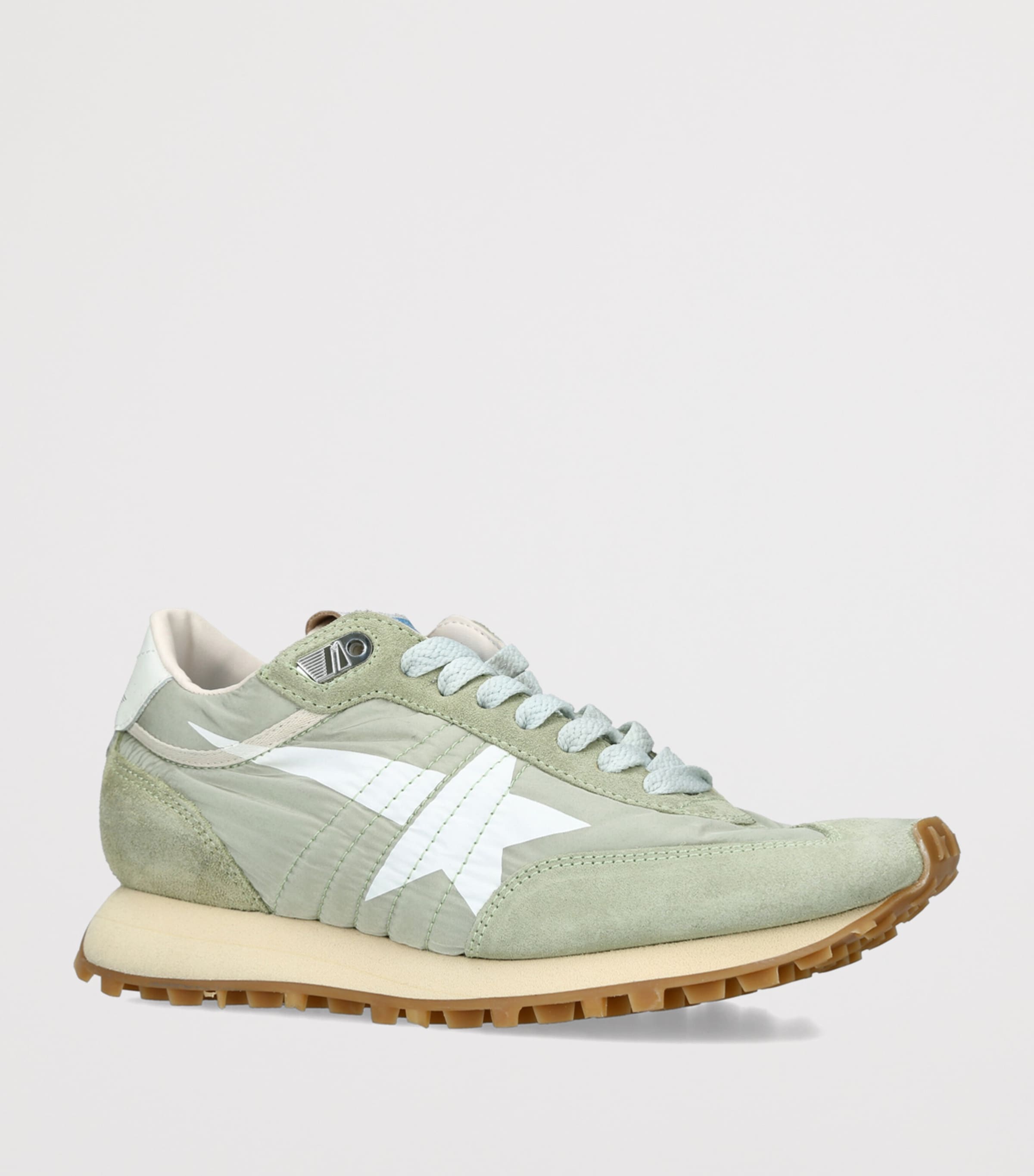 Golden Goose Marathon Sneakers Pale Green Image 2