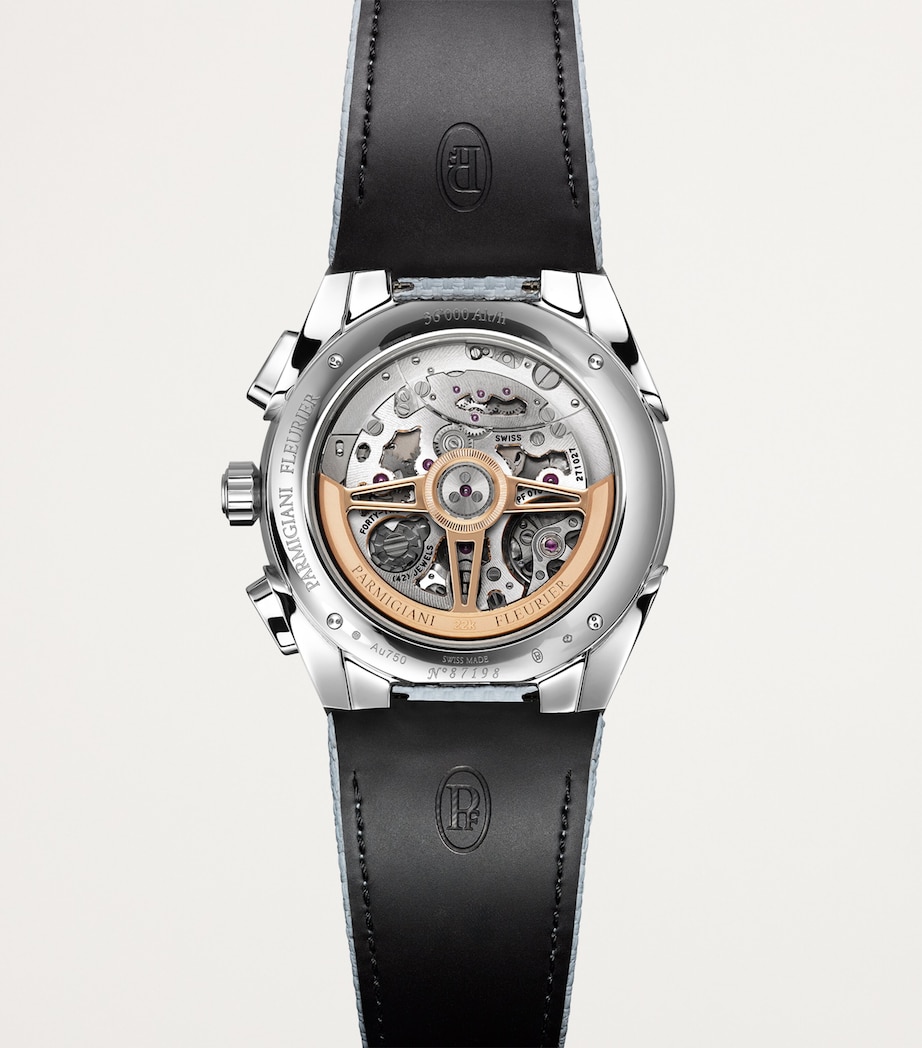 Stainless Steel Tonda Sport Chronograph Watch 42mm SILVER Image 6