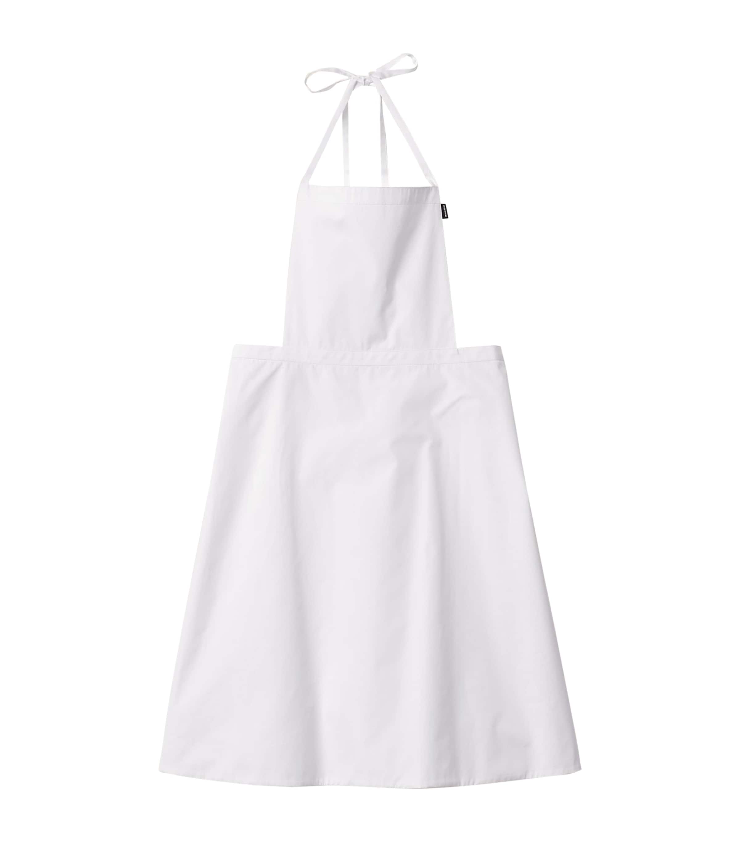 Miu Miu Womens Cotton Poplin Apron White Image 1