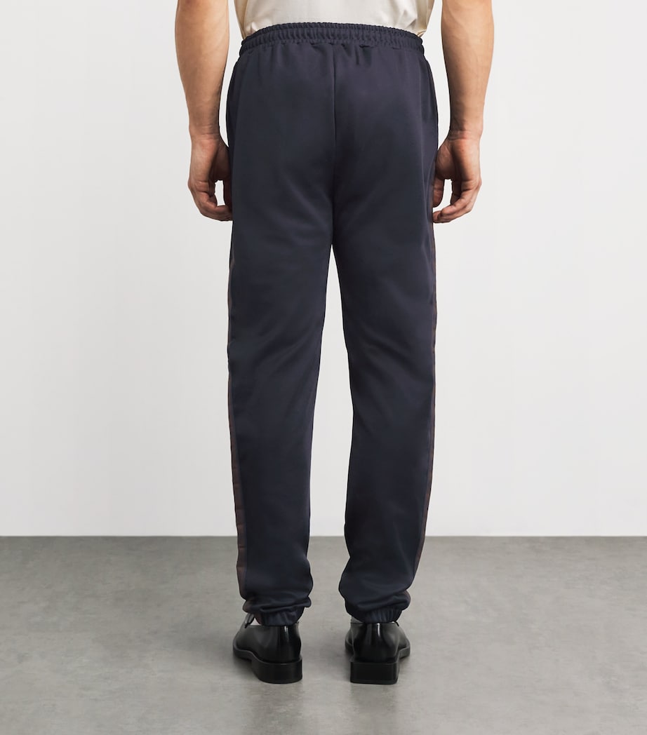 Contrast Tape Sweatpants 40A NAVY/BURNTOBACCO Image 4