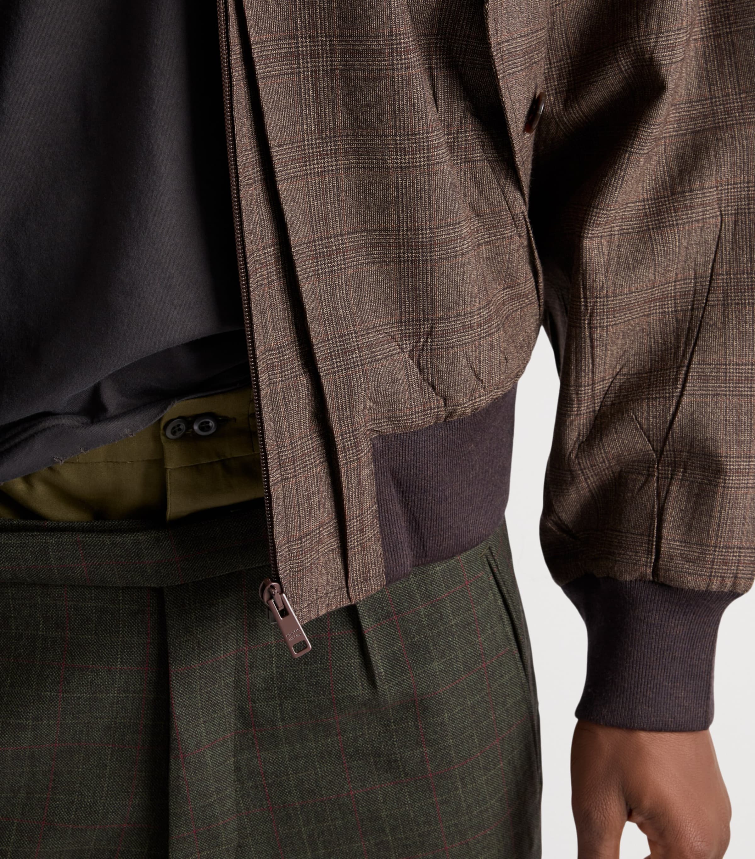 Wool Hooded Jacket F0005 Image 6