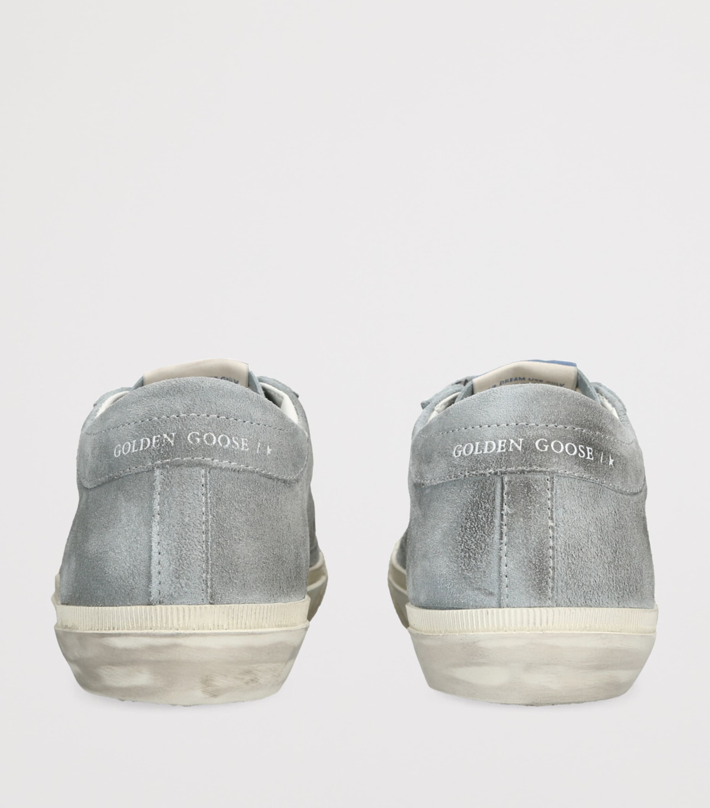 Golden Goose Suede Super Star Sneakers Blue/pal.c Image 2