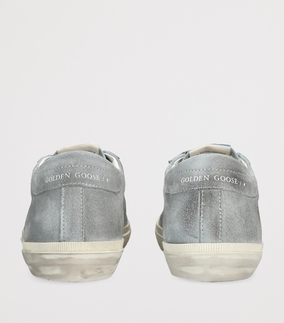 Golden Goose Suede Super Star Sneakers Blue/pal.c Image 2