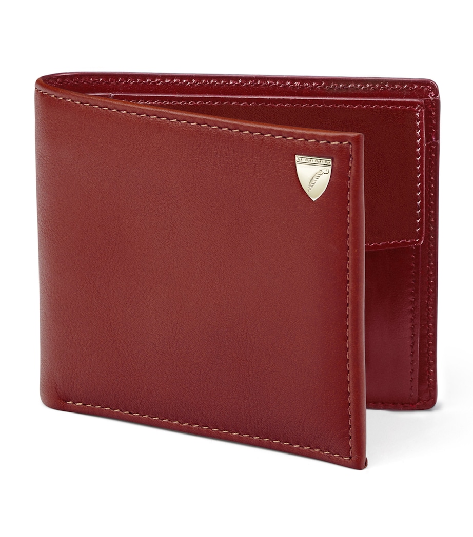 Leather Bifold Coin Wallet COGNAC Image 1