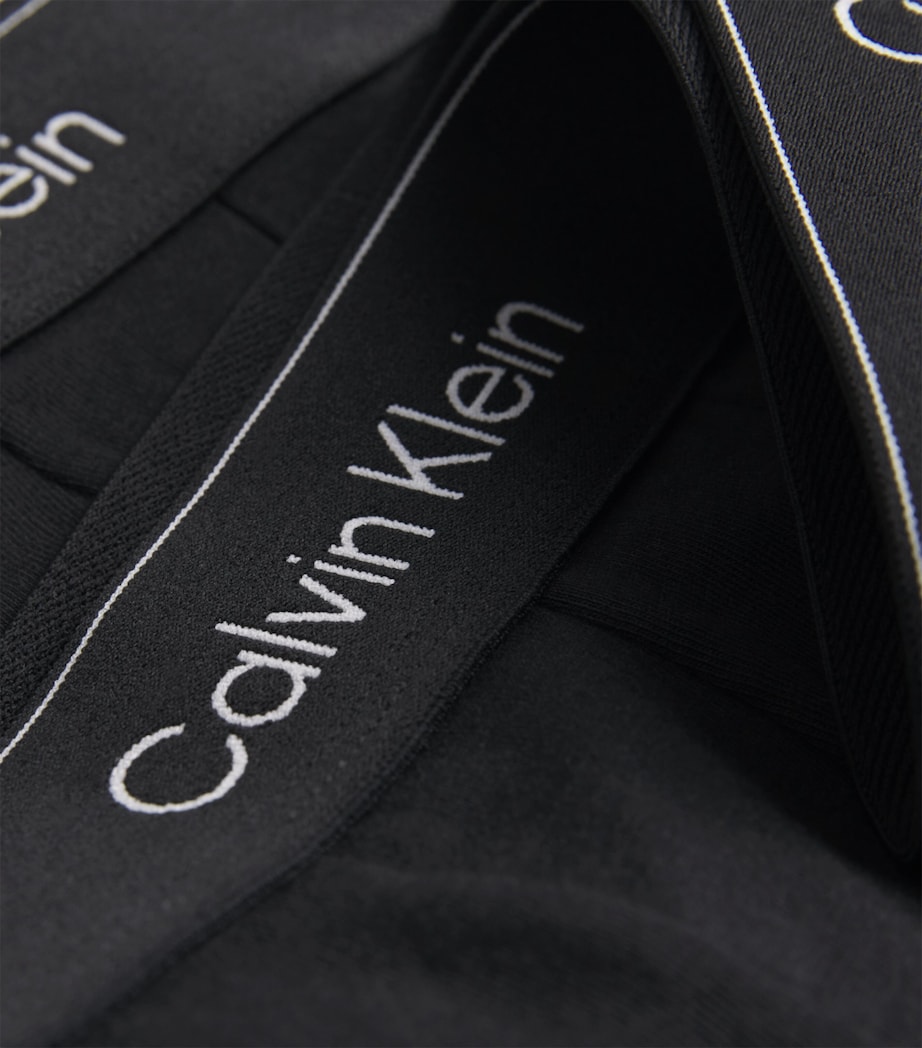 Calvin Klein Mens Cotton Stretch Icon Trunks (Pack of 5) Black Black Image 5