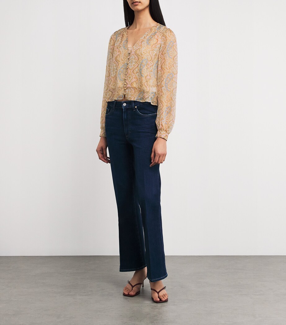 Devoré Dezi Blouse HONEY MULTI Image 2