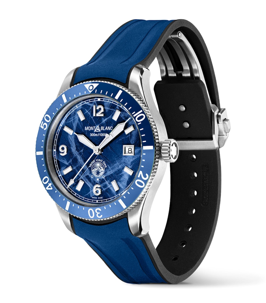 Stainless Steel 1858 Iced Sea Automatic Date Watch 41mm MULTI Image 4