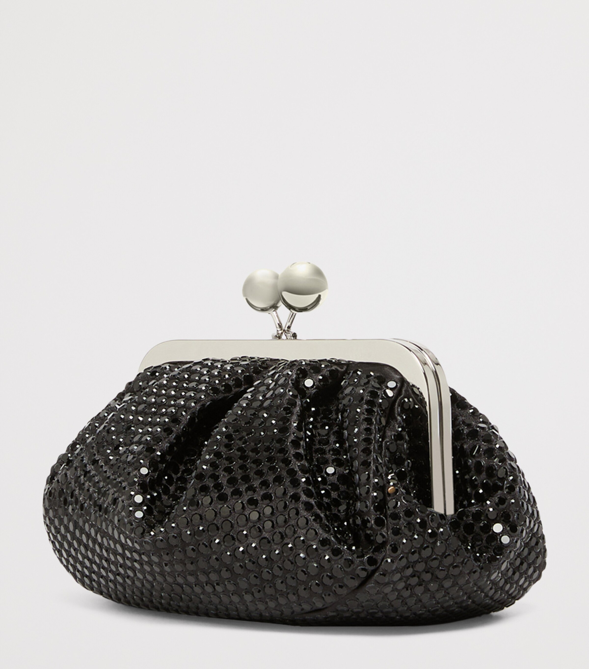 Weekend Max Mara Small Pasticcino Clutch Bag Dark Grey Image 4