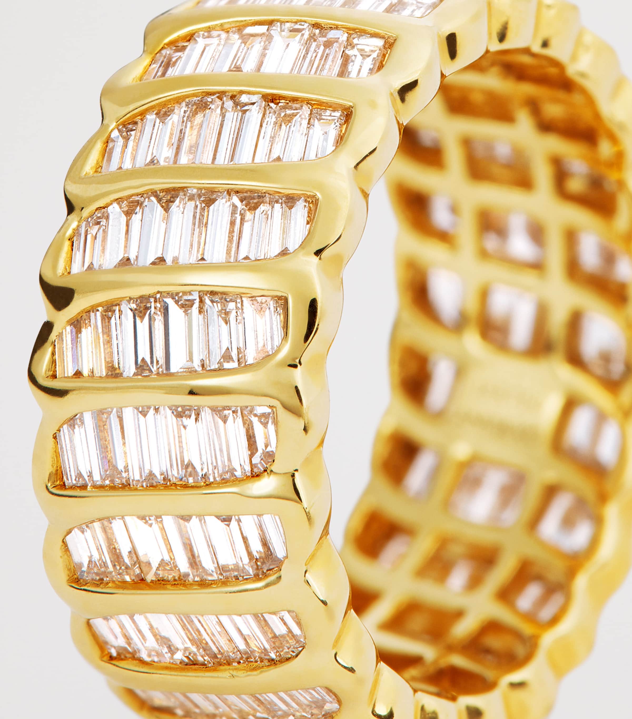 Yellow Gold and Diamond Zoe Ring  YELLOW GOLD Image 5