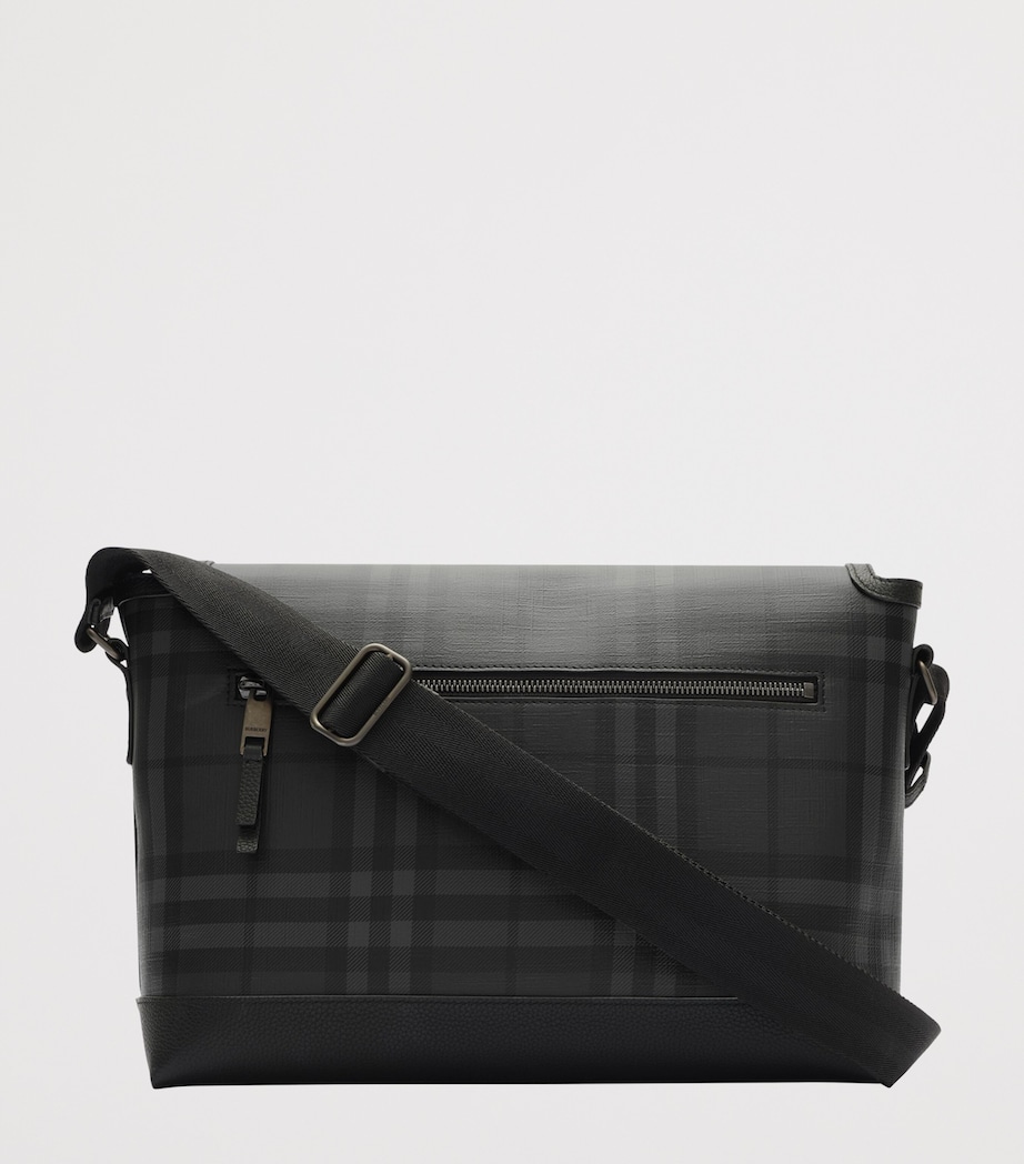Burberry City Check Messenger Bag Iron Image 4