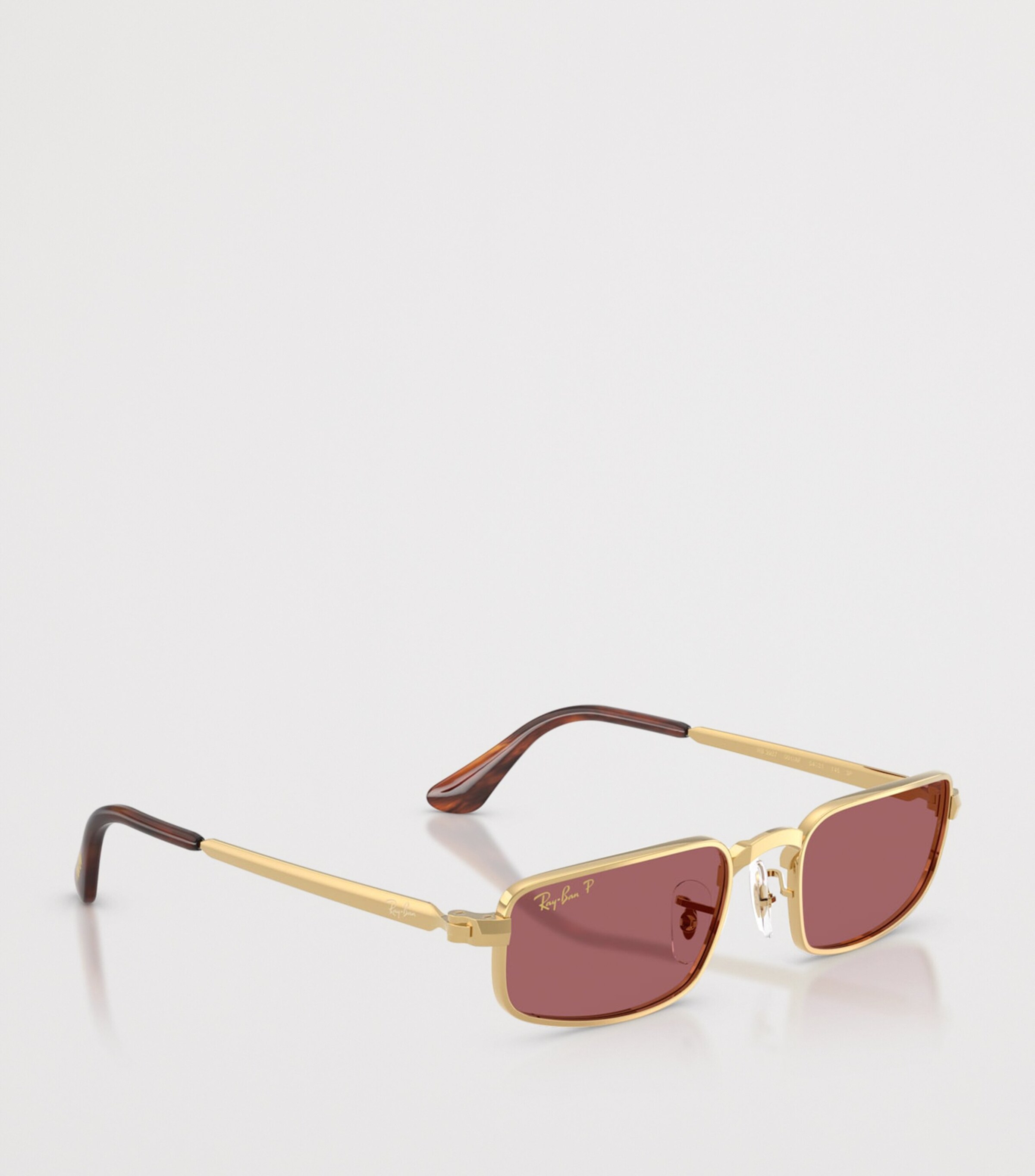 Ray-Ban By A$AP Rocky Pillow Sunglasses Gold Image 6