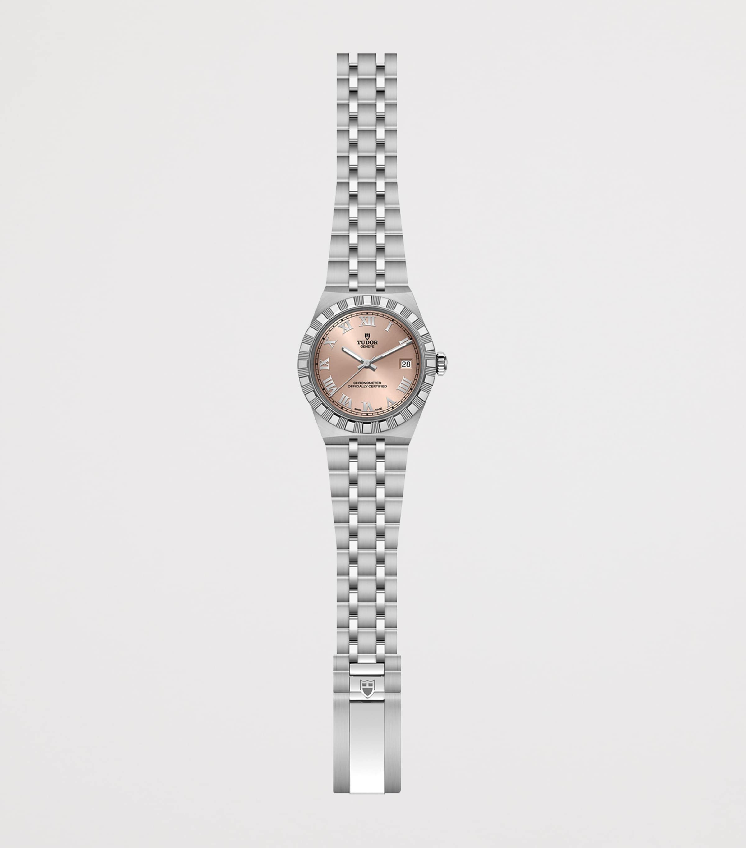 TUDOR Royal Stainless Steel Watch 36mm Salmon Image 2
