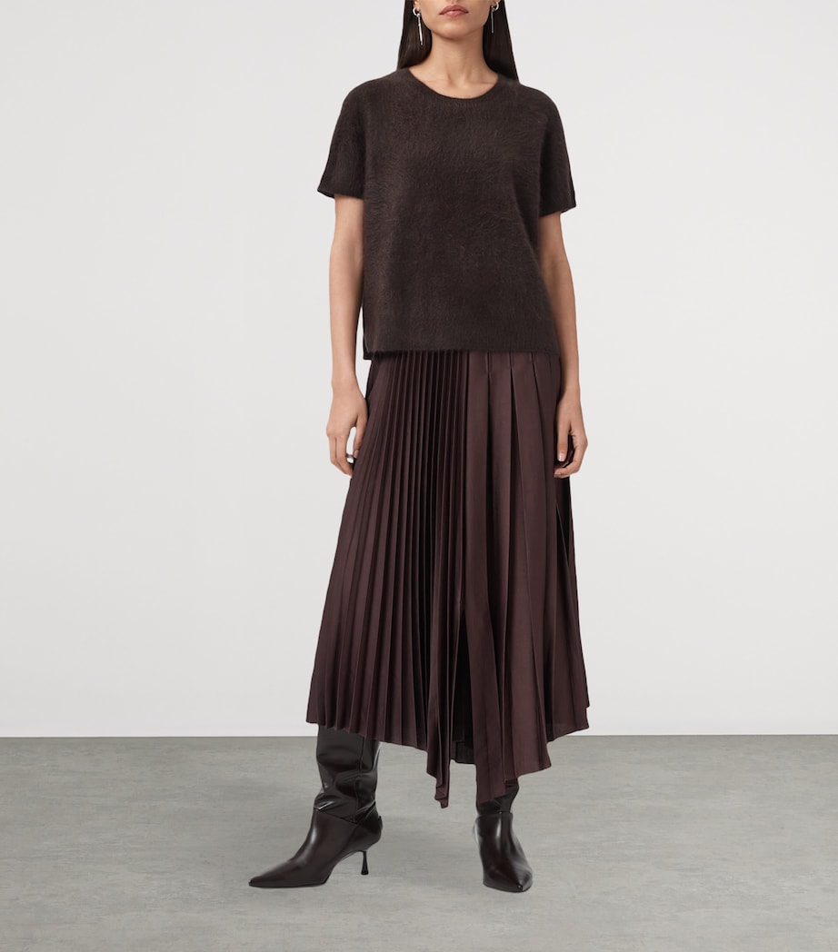 Cashmere Rebel T-Shirt OXBLOOD RED Image 2