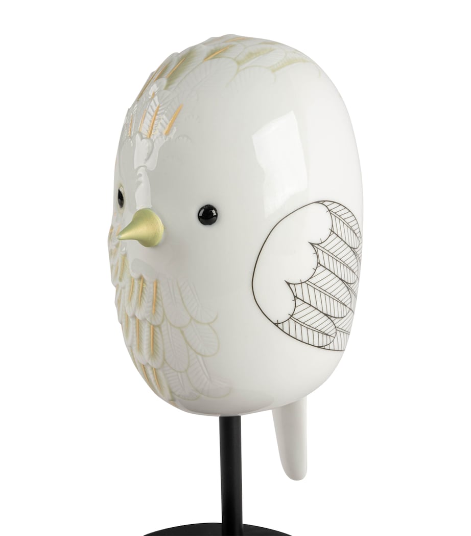 Porcelain Sparrow Figure NO COLOUR Image 4