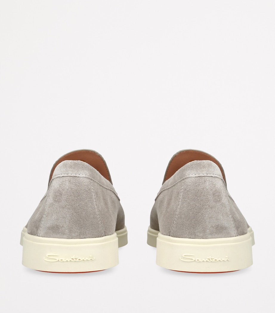 Suede Feudal Loafers MID BROWN Image 2