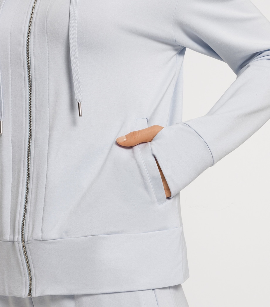 Balance Zip-Up Cardigan POWDER BLUE Image 7