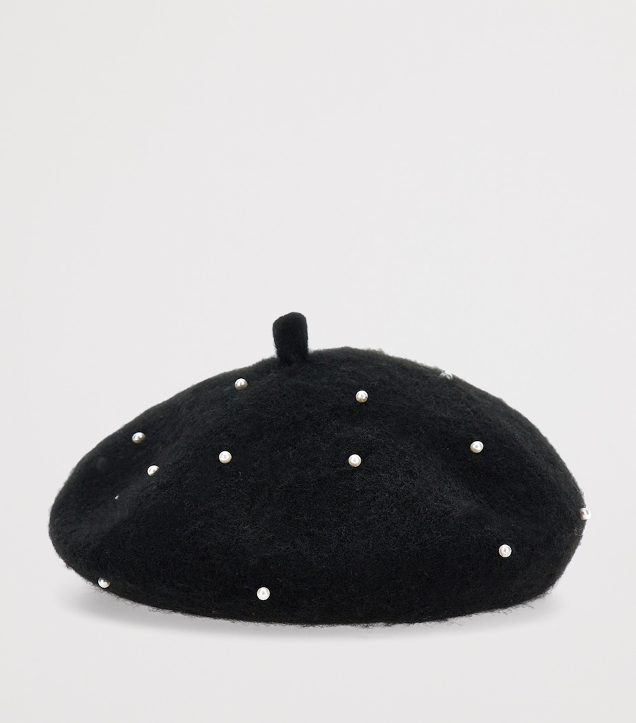 Embellished Beret NERO Image 2