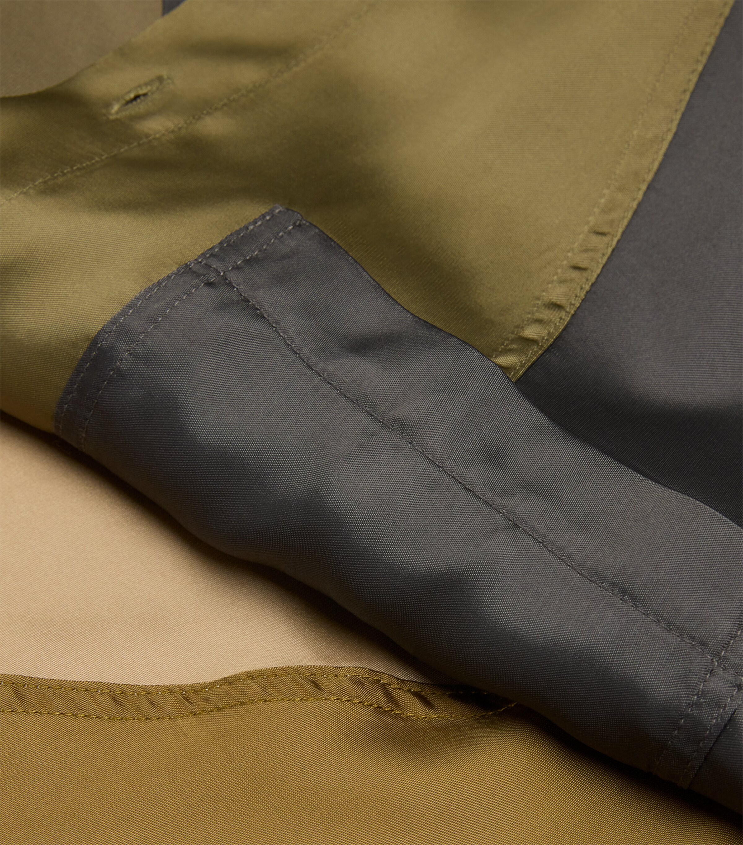Song For The Mute Mens Panelled Short-Sleeve Shirt Image 5