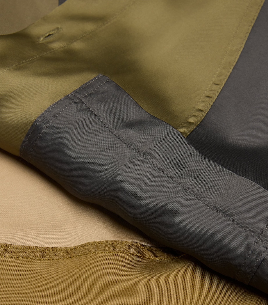 Song For The Mute Mens Panelled Short-Sleeve Shirt Image 5