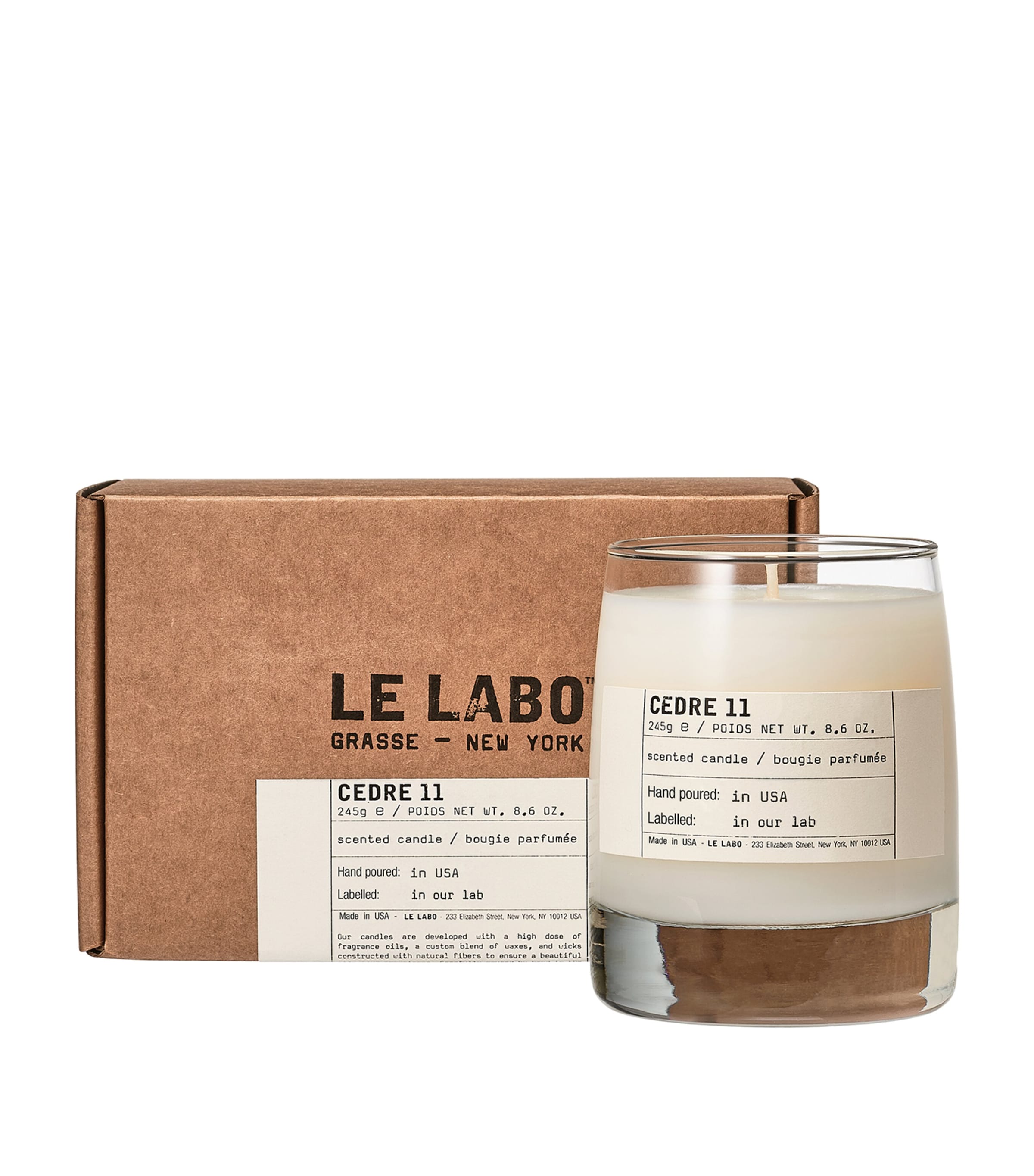 Le Labo Cedre 11 Classic Candle (245g) | Harrods HK