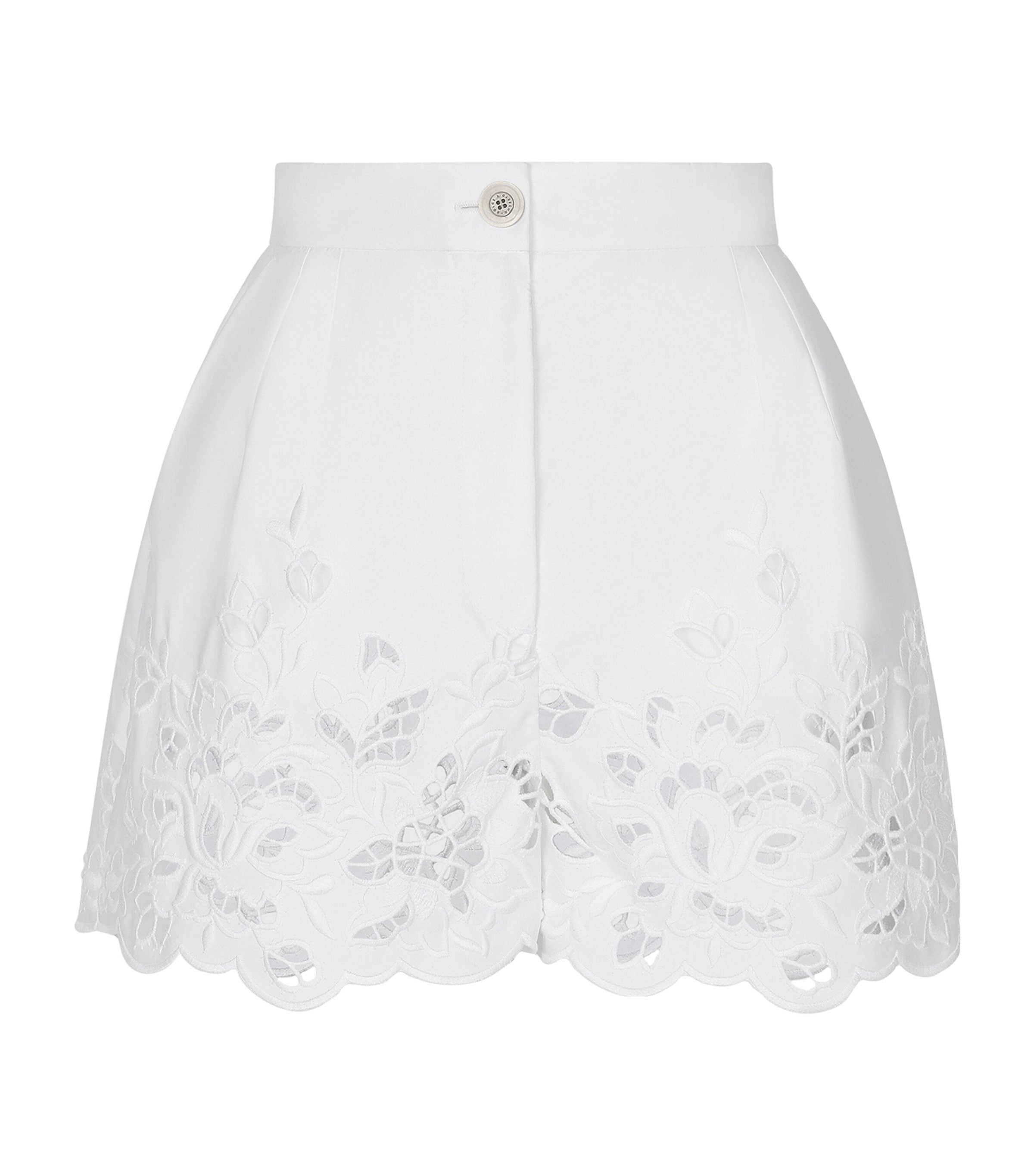 Dolce & Gabbana Floral Cut-out Shorts