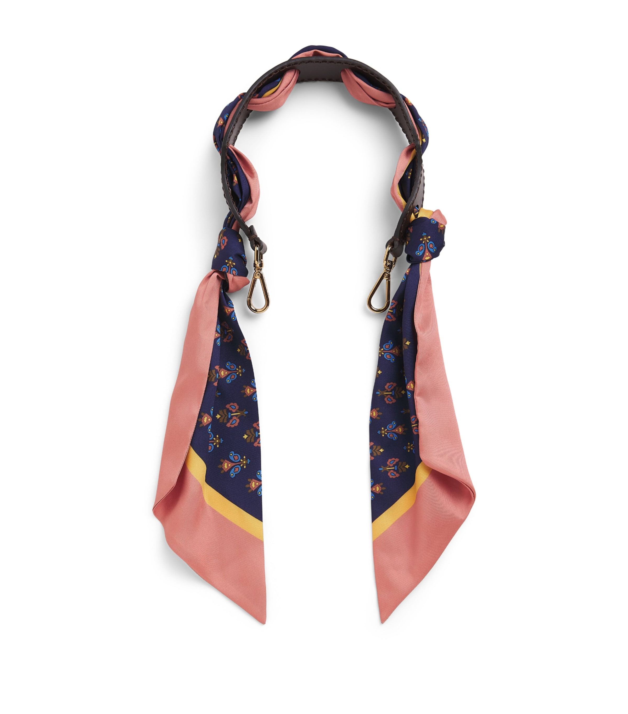 Etro Scarf Bag Handle Print/blue Bs Image 1