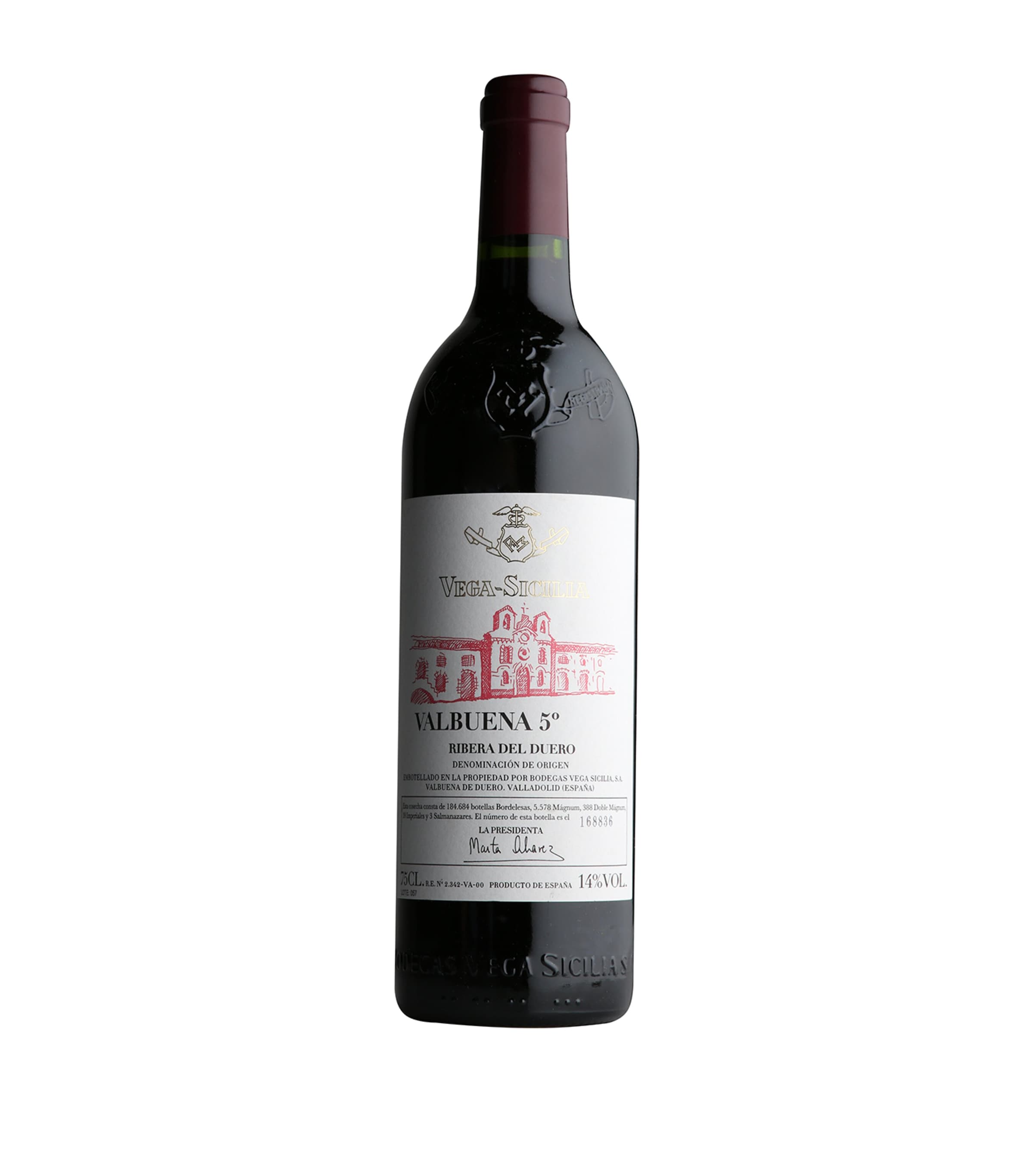 Vega Sicilia Valbuena 5º Tempranillo 2018 (75cl) - Ribera del Duero, Spain Image 1