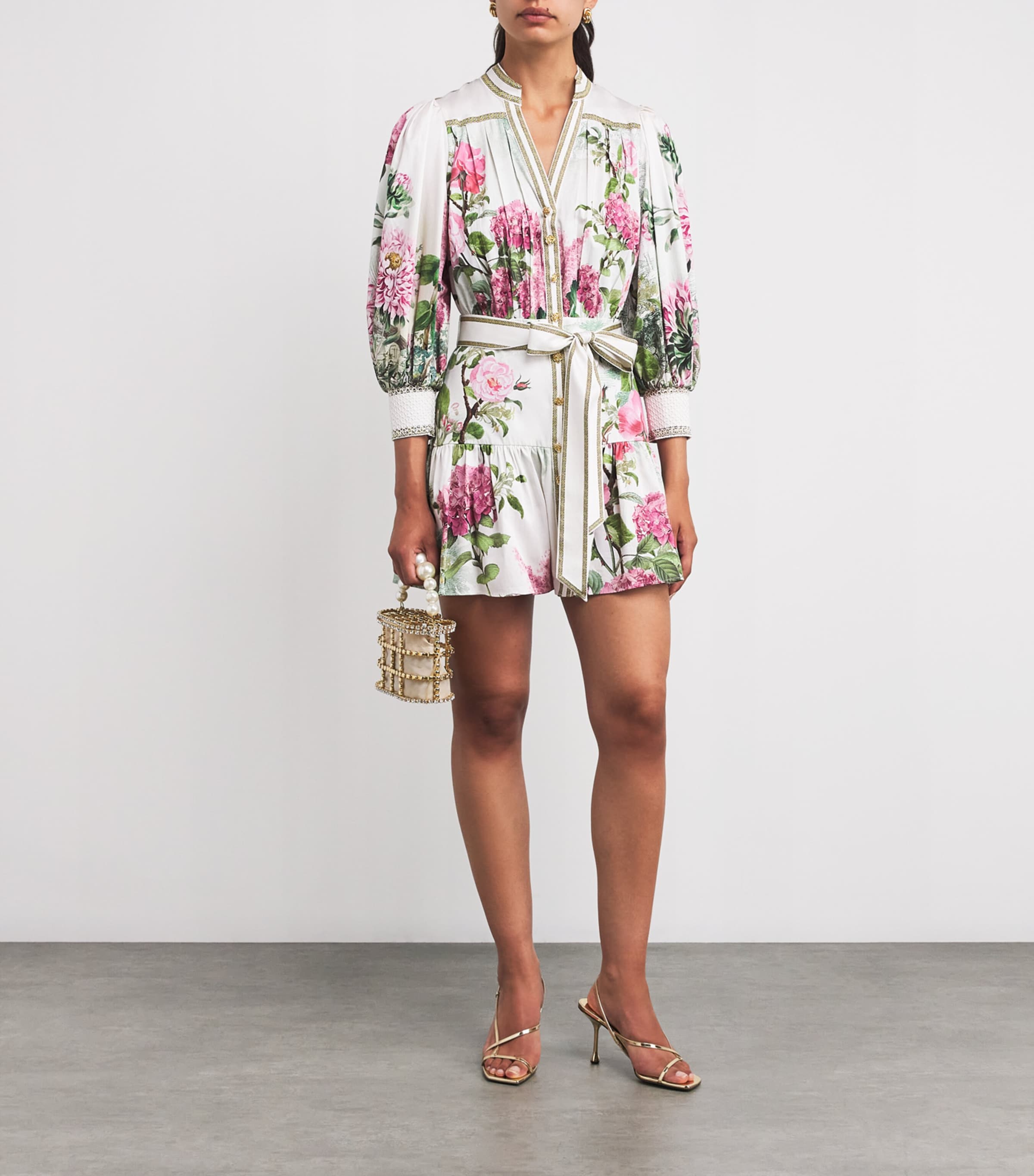 【ALICE + OLIVIA】コットンミニワンピース ALICE + OLIVIA コットン ミニワンピース