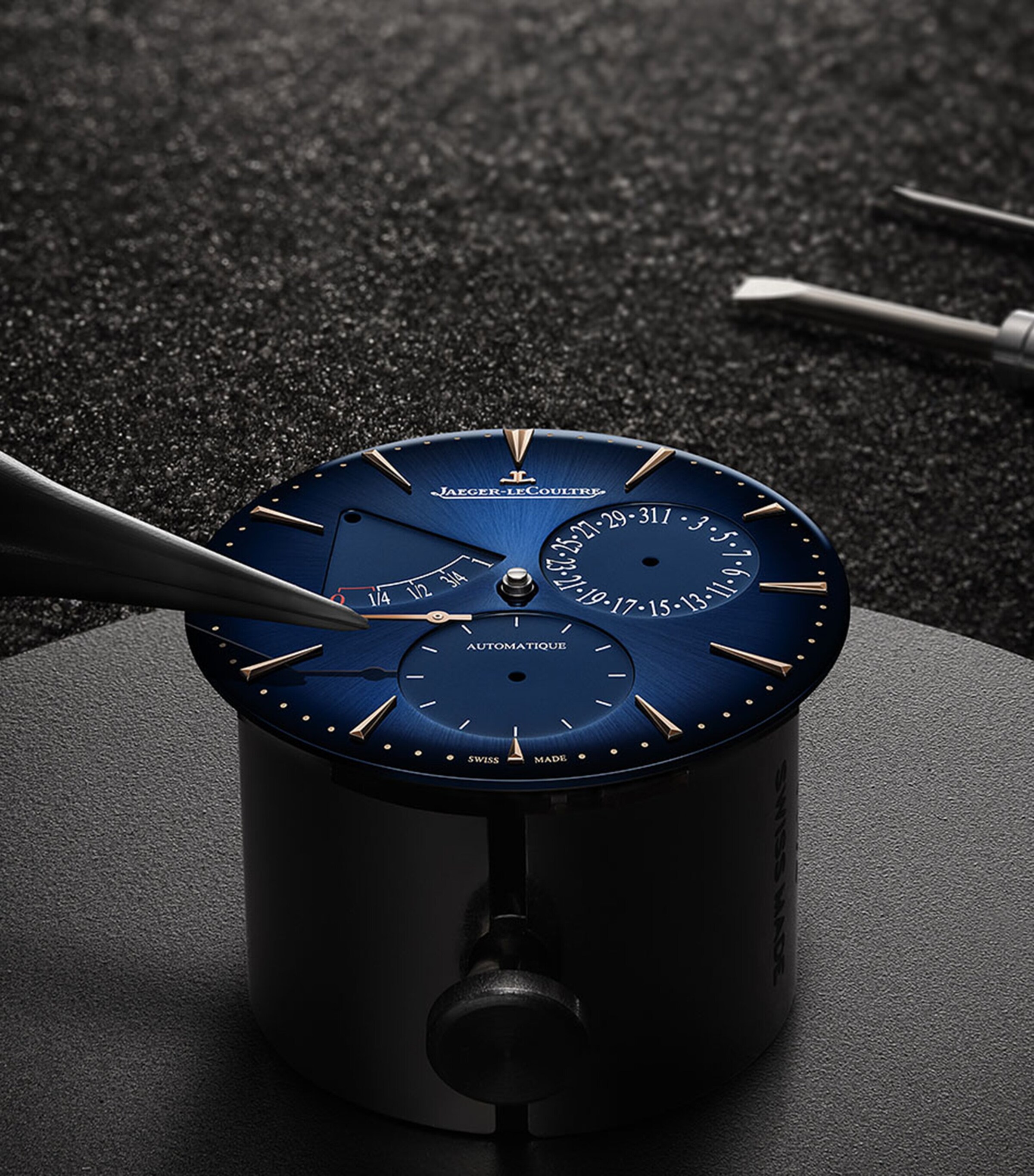 Rose Gold Master Ultra Thin Power Reserve Watch 39mm PINK GOLD Image 3